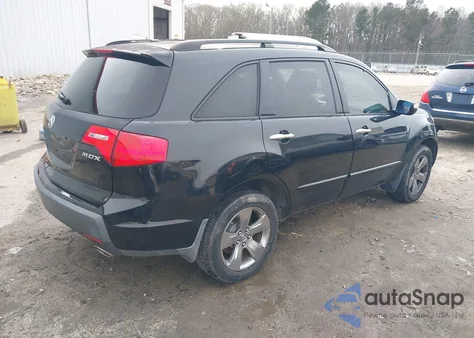 2008 Acura Mdx из США, поврежденный, VIN 2HNYD28228H525913
